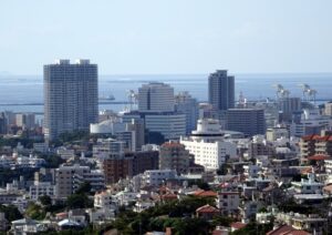 那覇市の街並み